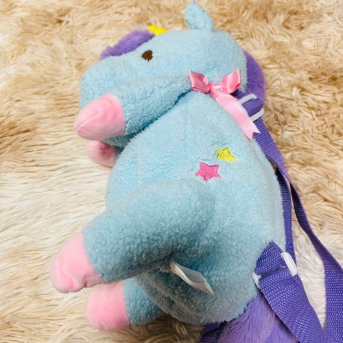 Sanrio Little Twin Stars Unicorn Backpack bule 12" 30cm - Picture 2 of 14