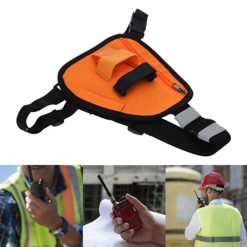 Radio Harness Bag Front Pack Pouch Holster Carry Case for Walkie-Talke Chest Bag - Zdjęcie 2 z 8