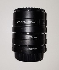 Vivitar Automatic Expansion Tube Set for Nikon BRAND NEW 