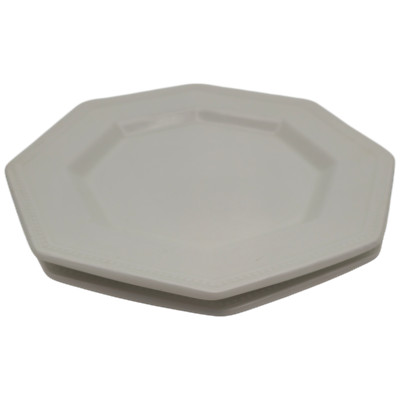 Johnson Brothers Ironstone Heritage White 2 Replacement Bread Octagon Plates