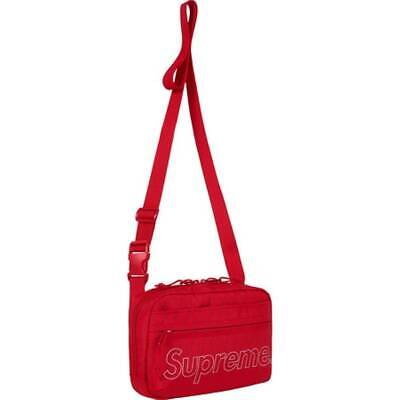 Supreme Shoulder Bag Red Unisex 100% Authentic FW18 Winter 