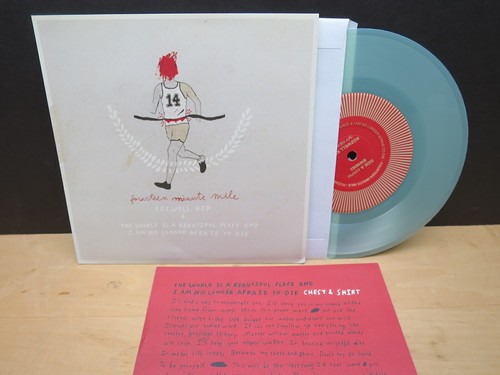 Rozwell Kid: Fourteen Minute Mile (MINT 2014 Broken World US 7" GLOW IN THE DRK)