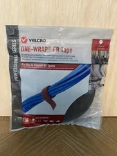 VELCRO ONE-WRAP FR TAPE 1/2” X 25 YARDS PLENUM RATED SELF ENGAGING TAPE