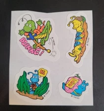 scratch and sniff stickers NEW Set/4 Trend Spearmint Scent