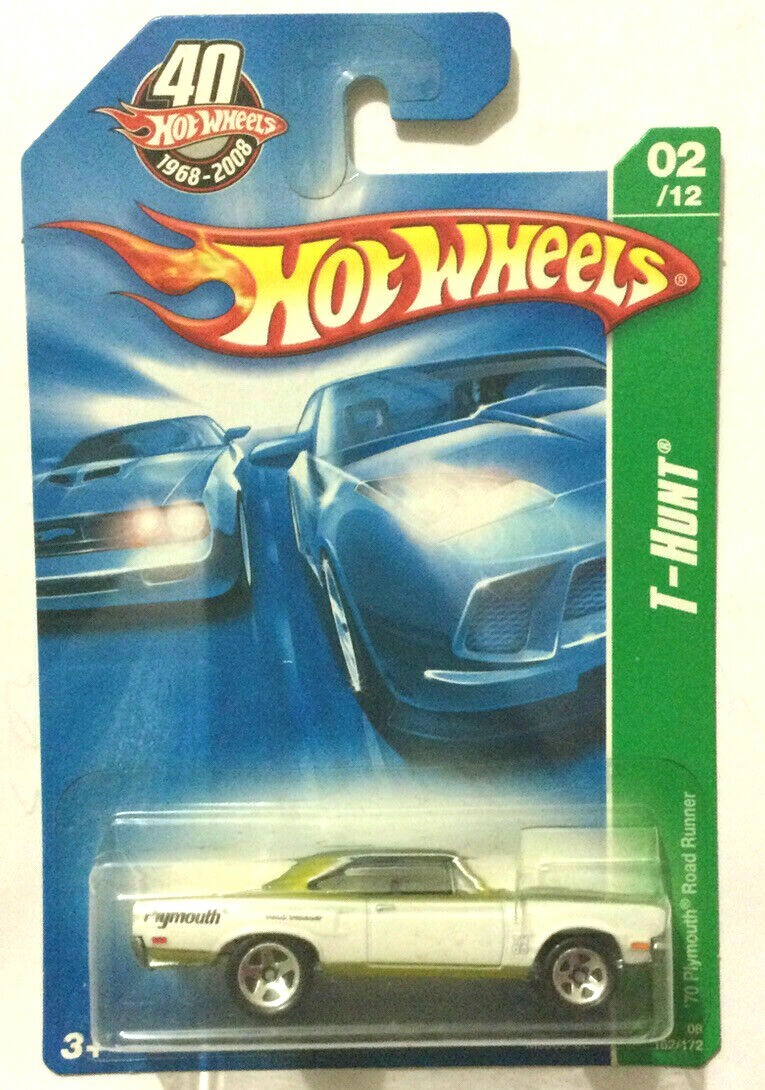 ホットウィール ‘70 Plymouth Roadrunner 2002 Hot Wheels '70 Plymouth Road Runner #4/4 Collector #110