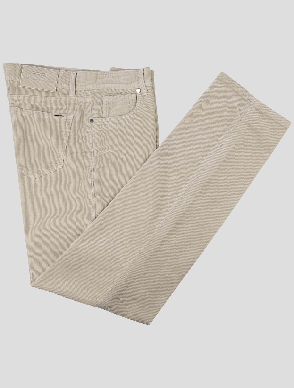 НОВЫЕ БЕЖЕВЫЕ ДЖИНСЫ CESARE ATTOLINI ИЗ ХЛОПКА КАШЕМИРА И БАРХАТА EA 30 ДОЛЛАРОВ США - 46 ЕВРО CA76 75390₽