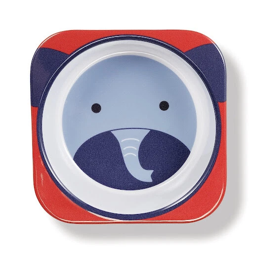 Skip Hop Zoo BOWL BREISCHALE SCHÜSSEL SCHALE BABYGESCHIRR aus Melamin Elefant