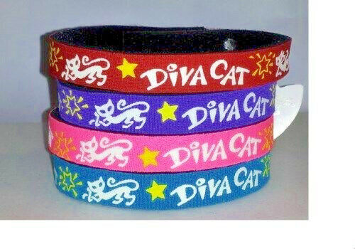 Beastie Band Cat Collars - =^..^= Purrfectly Comfy - DIVA CAT - Picture 1 of 10