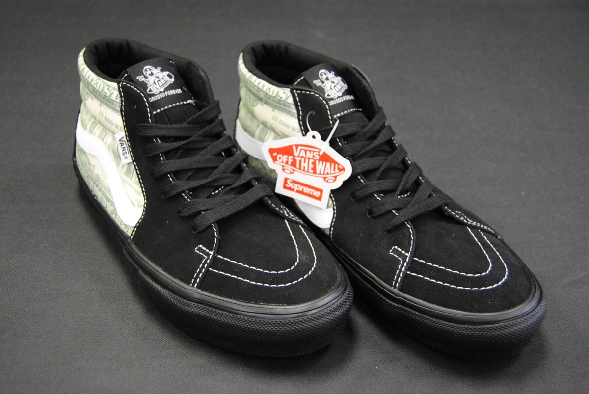 Buy Vans 2008 Vans Shoes Vans Sk8-Hi Tapered DIY White White True