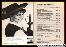 Autograph Film | Cornelia FROBOESS | 1963  The Three Musketeers  (Electrola)