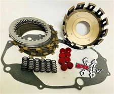 Banshee 350 Billet Clutch Basket 8 Plate Drag Clutch Kit Fibers Steels Cushions
