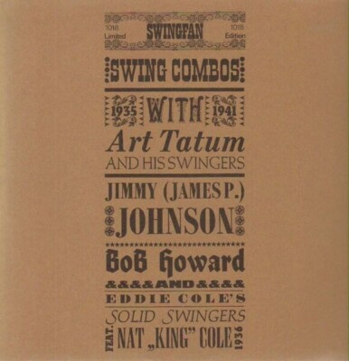 Art Tatum, Jimmy Johnson, Bob Howard Swing Combos swingfan Vinyl LP