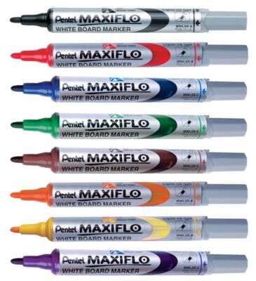 Pentel Whiteboard-Marker MAXIFLO MWL5S, blau