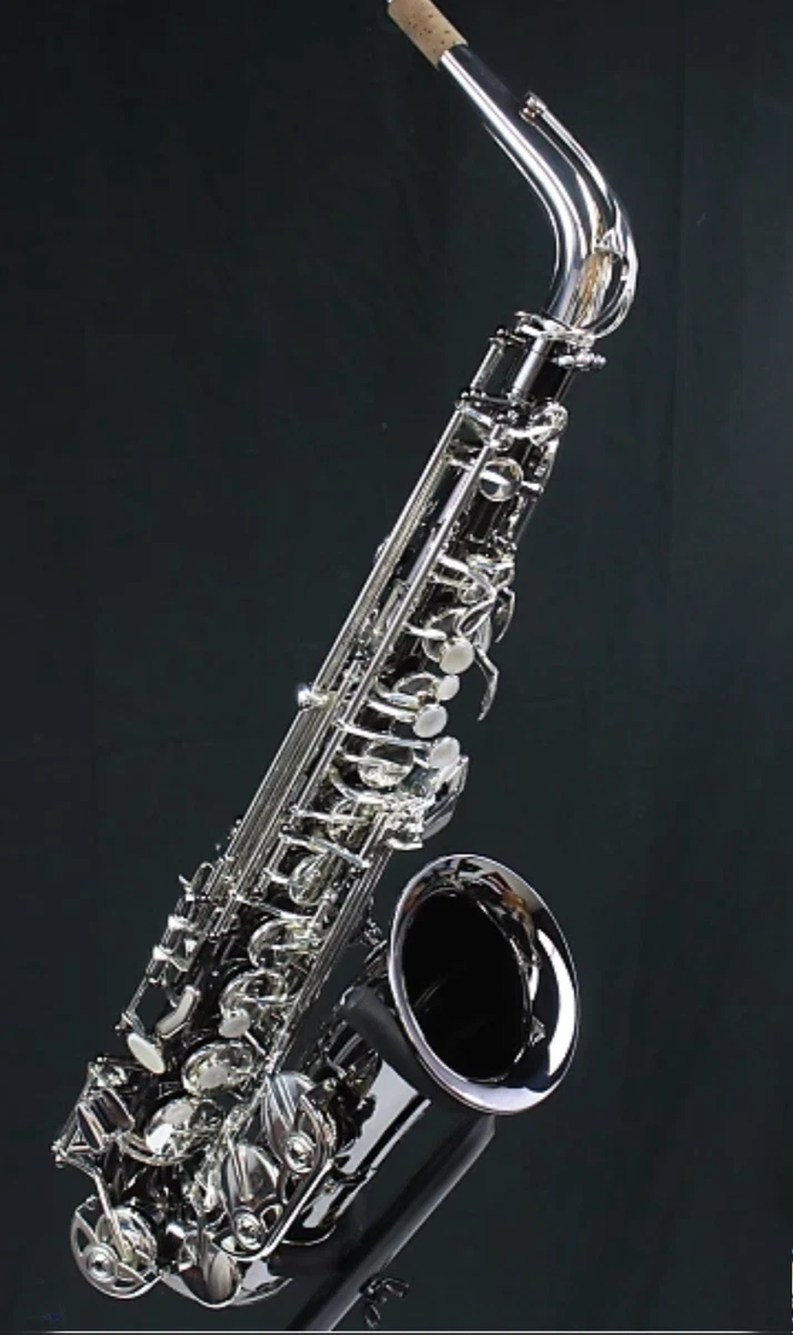 Nickel saxophone on sale