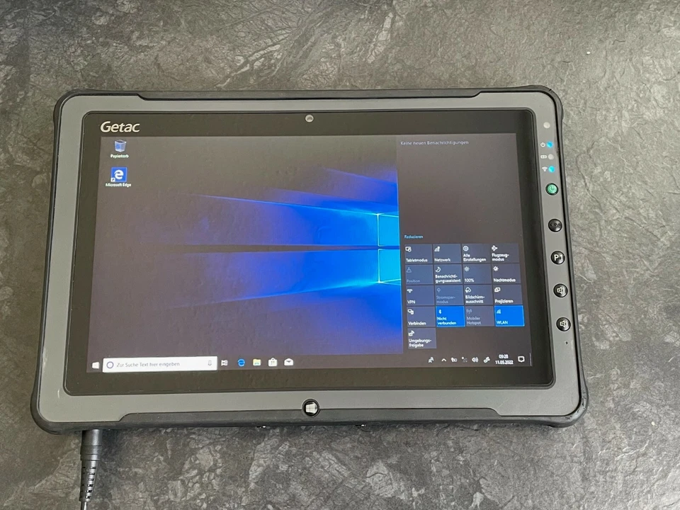 Getac F110 Rugged Tablet INTEL Core i5 1.9GHz 8GB 120GB SCANNER BLUET A-WARE GE1 - Bild 3 von 3