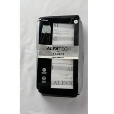 Alfani Cotton Blend Alfatech Boxer Briefs 5 Pairs Mens Size XL White New Tagless