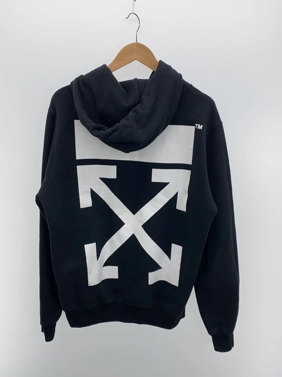 OFF WHITE Felpa con cappuccio OFFWHITE nera S usata