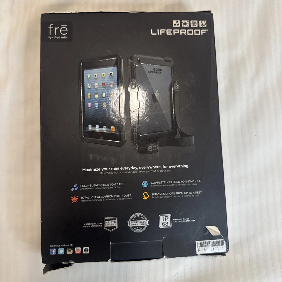LifeProof Frē Series Waterproof Case for iPad mini NEW Open Box - Image 2 of 2