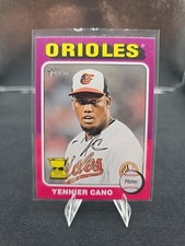 2024 Topps Heritage Yennier Cano Rookie Cup #121 Baltimore Orioles