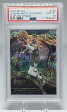 Giannis Antetokounmpo 2023 Select Courtside Elephant Prizm PSA 10 SSP #260