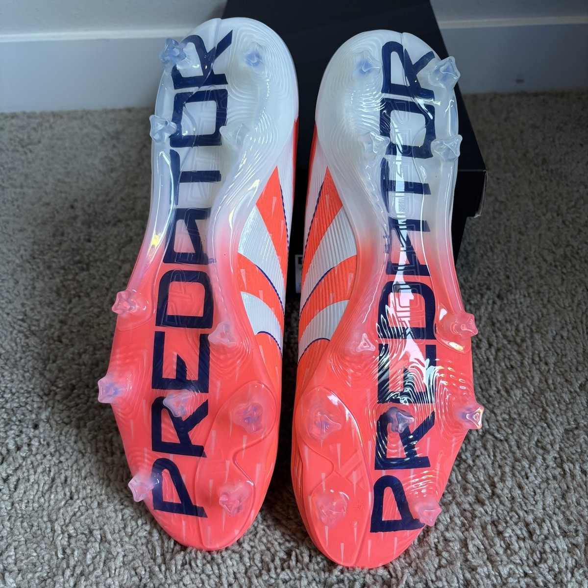 Adidas Predator Elite FT FG Coral Blaze JI1093 Size 10 New