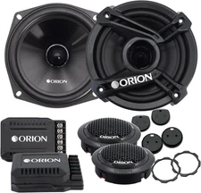 ORION Cobalt Series CB525C 2-Way Car Audio Component System - 5.25” Speakers, Fu