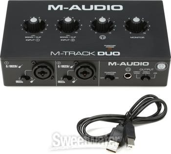 M-Audio M-Track Duo USB Audio Interface - Picture 2 of 8