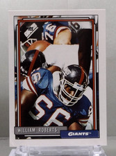 1992 Topps #456 - William Roberts - New York Giants - Near Mint