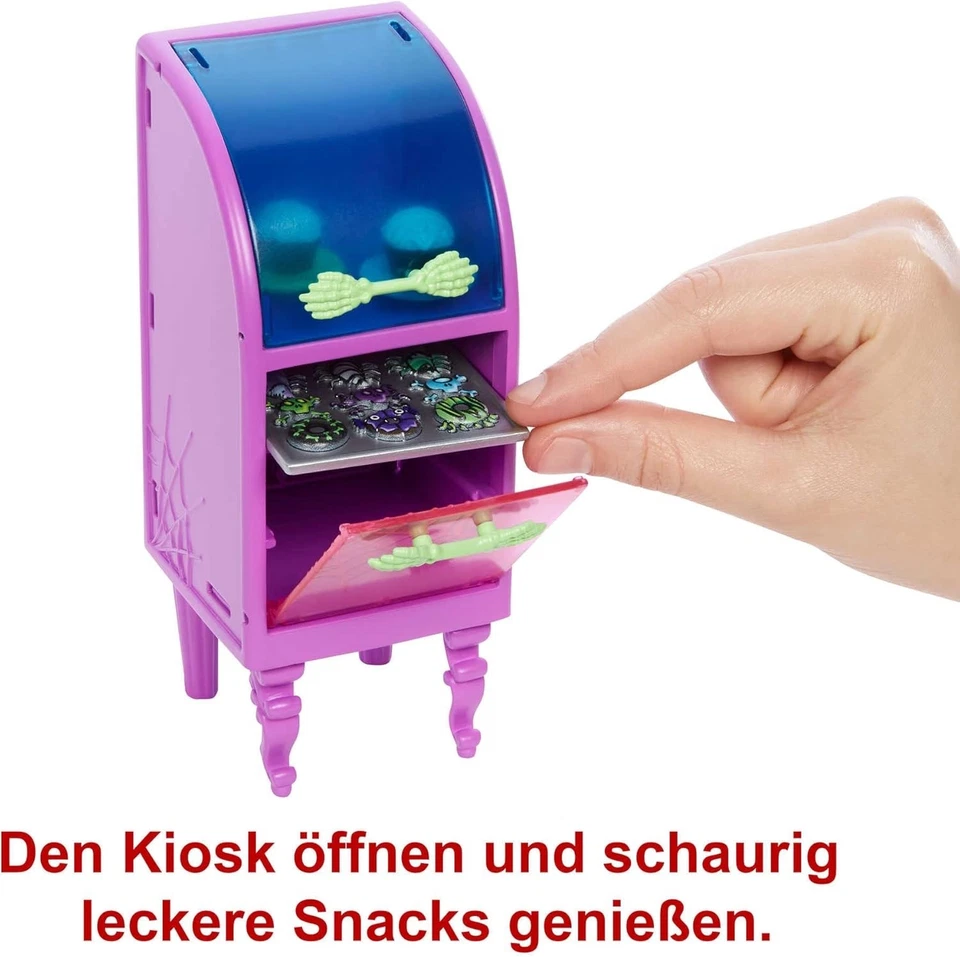 BRAND NEW Monster High G3 The Coffin Bean Playset w/ Furniture Accessories Pets - Image 3 of 4