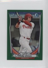 2014 Bowman Chrome Minis Green Refractor 2/15 Aaron Brown #87 0u9y