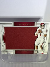 2024 Panini National Treasures Collegiate - Silhouettes Jalen Hurts /99 (MEM)
