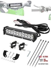 Dirt Bike Light Bar,60W 4200LM Universal 7/8" Handlebars Motorcycle LED