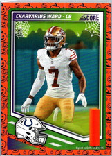 2025 Score - Charvarius Ward #147 Pumpkin