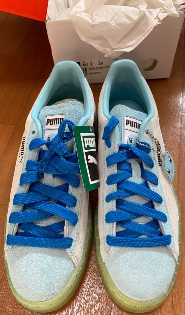 Puma Pokmon Pokemon Collaboration Sneakers Squirtle US 8 thumbnail 9