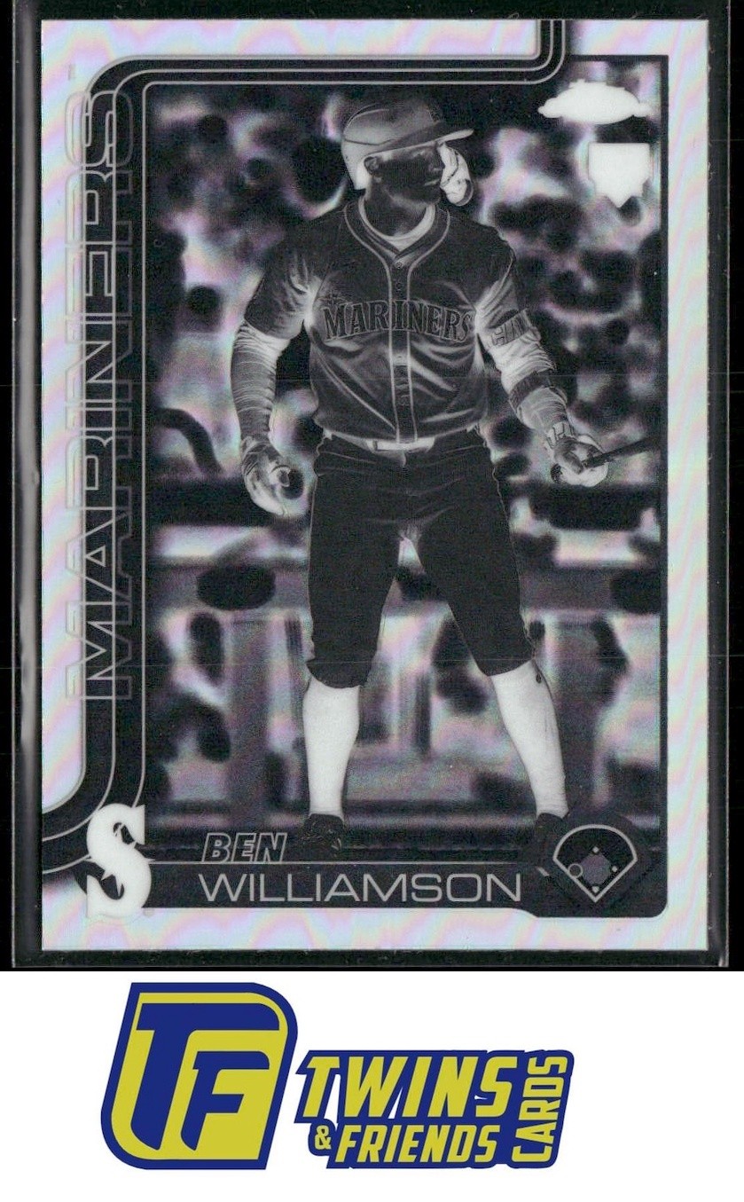 2025 Topps Chrome Update #USC168 Ben Williamson Negative Refractors