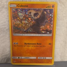 cubone pokemon card mcdonalds - 7/12 104/165 / Common Card Type / HP / Stage Cubone holo mcdonalds promo 2018