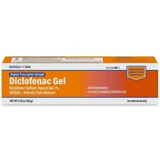 Diclofenac Gel, 1%, Arthritis Pain Relief - 150 g tube - Original Prescriptio...