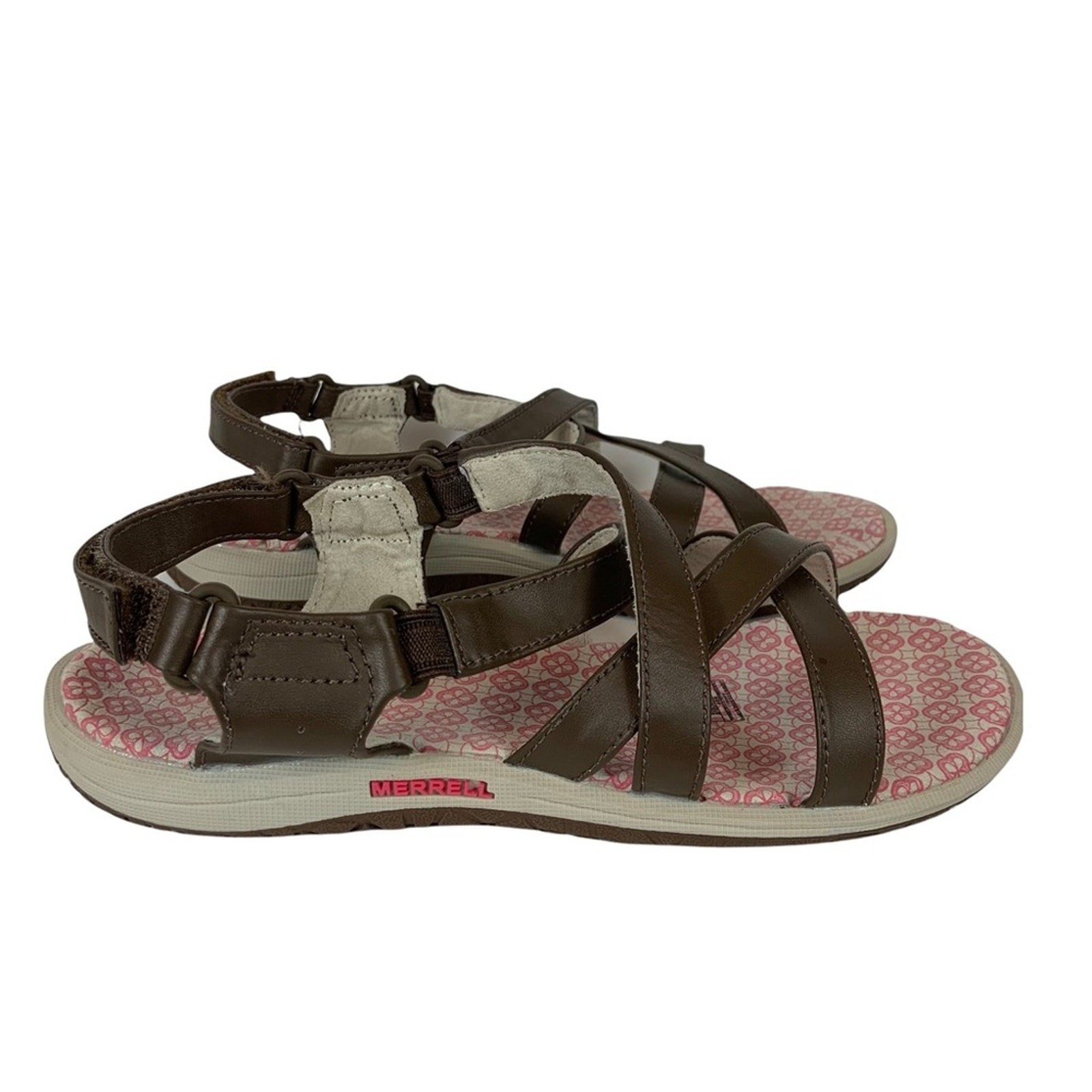 Sandali Merrell Dark Earth Performance marrone rosa bambino taglia giovane 4