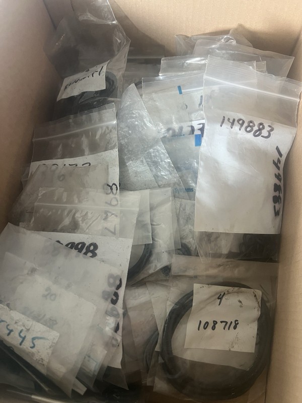 Mixed Lot of 588 O-Rings — 56 Part Numbers