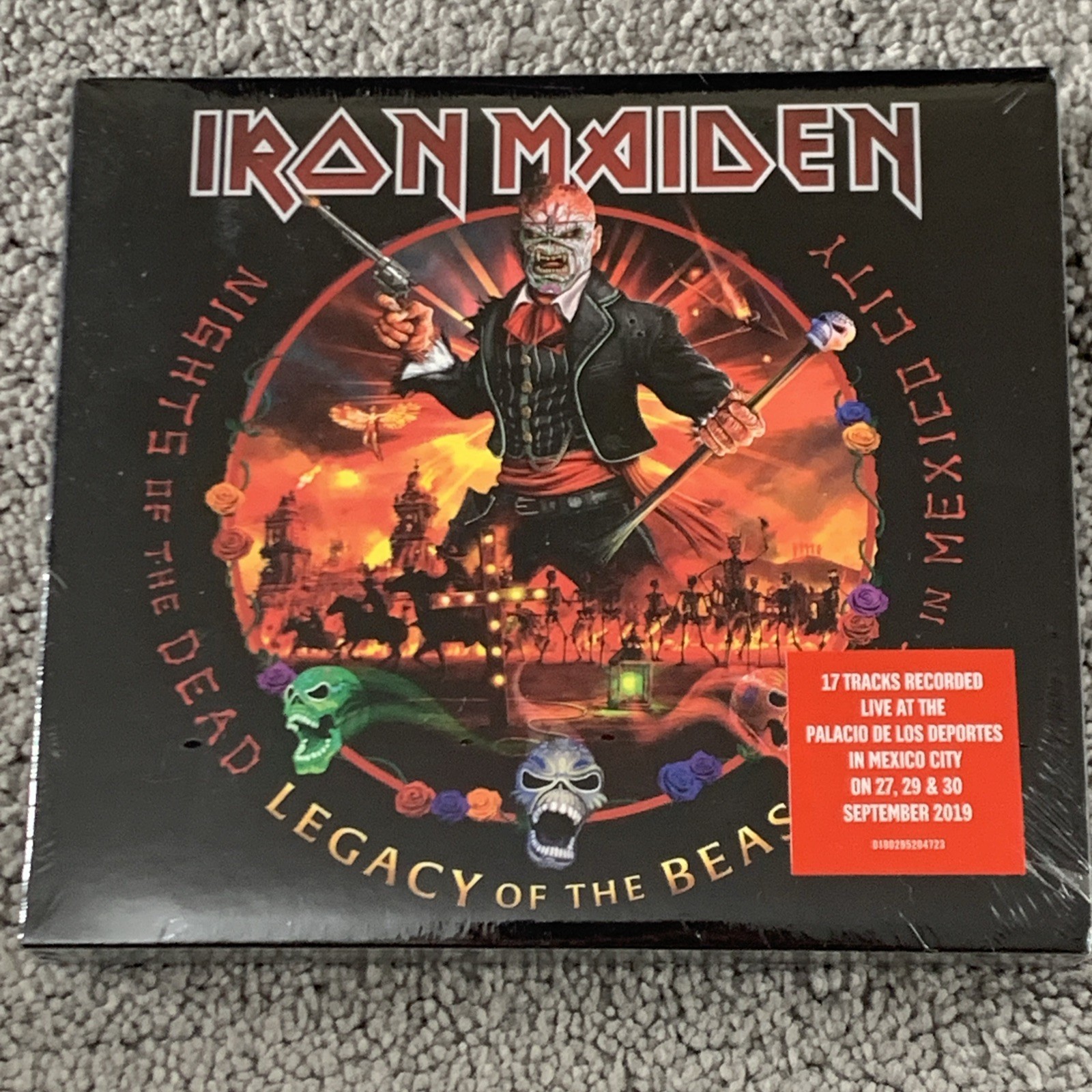 Nights of the Dead Legacy of the Beast Live Mexico City Iron Maiden CD New Seale