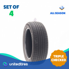 Set Of 4 Used 20555r17 Nexen Npriz Ah8 91h - 7-932 1a7a1