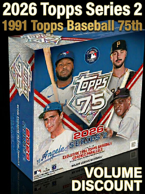 2026 Topps Series 2 1991 Topps Baseball 75th Complete your Set You Pick Singles