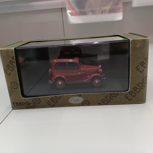 EBBRO DATSUN 17 SEDAN 1938 DARK RED 1/43 Scale - Picture 6 of 11