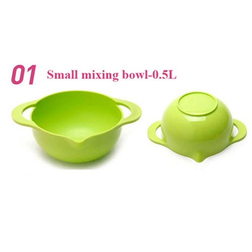 8-teiliges Messbecher-Set - bunte Kunststoff-Küchenhelfer zum Backen & Kochen - Bild 7 von 11