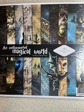 ITD Collection Scrapbook Paper -MAGICAL WORLD-12”x12” -10 Designs - Single Sided