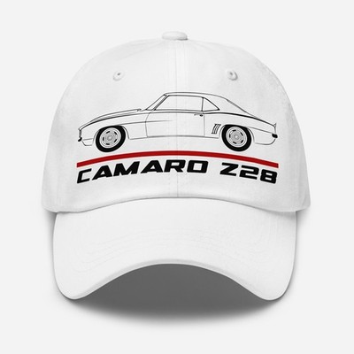 Premium Dad Hat For Chevrolet Camaro Z28 1969 Car Fans Cap Birthday Gift