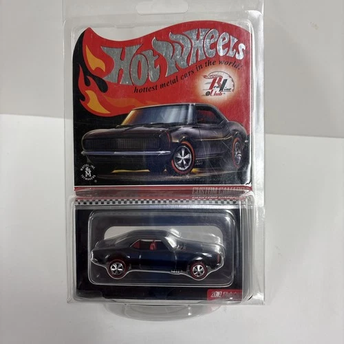 2019 Hot Wheels RLC Red Line Club Membership Custom Camaro w /Protector