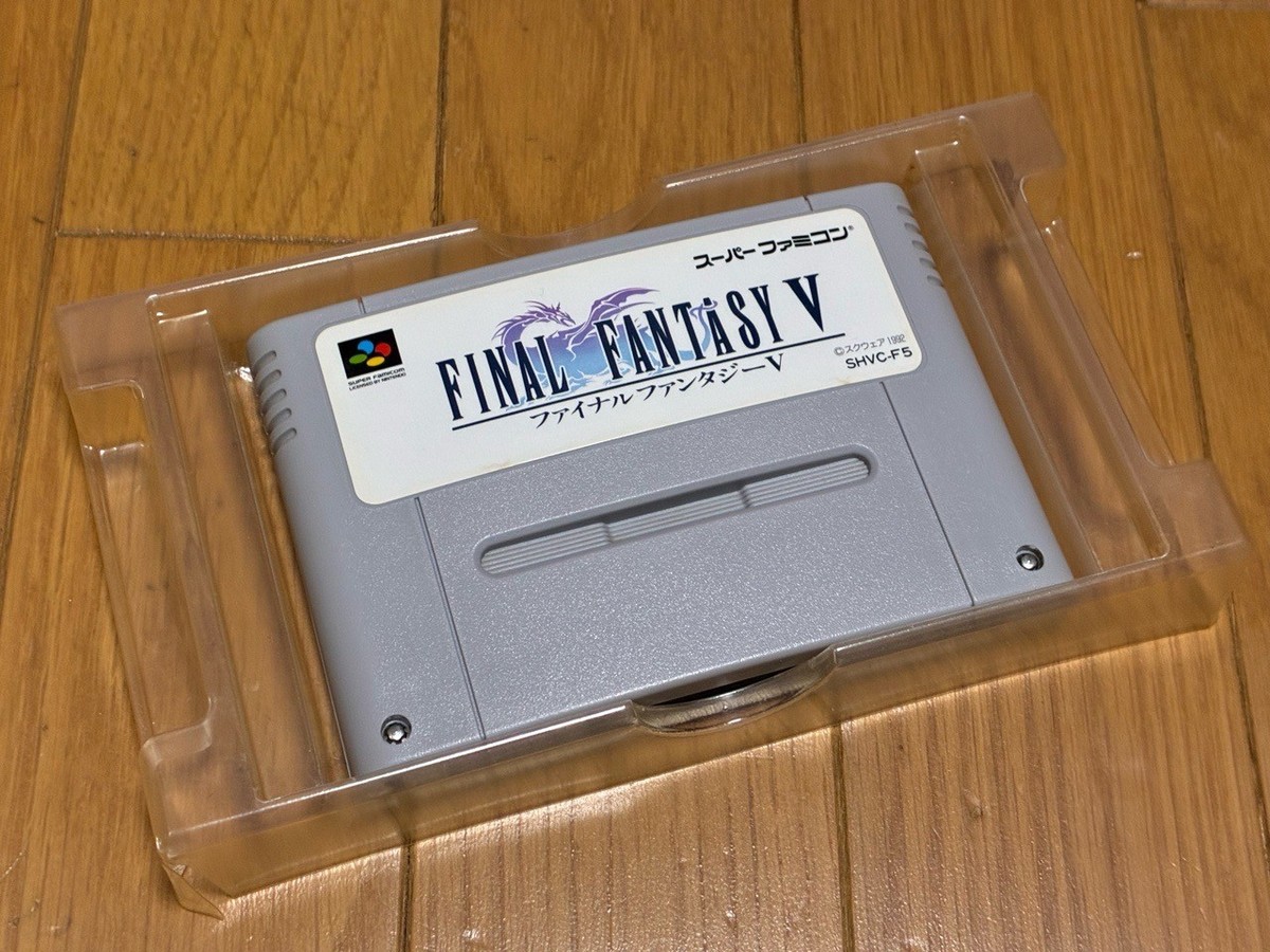Final Fantasy 5 Boxed CIB Nintendo Super famicom SFC SQUARE 1992