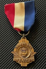 1948 Aksarben Ak-Sar-Ben Omaha Music Contest Medal Champion Band Class B Jostens