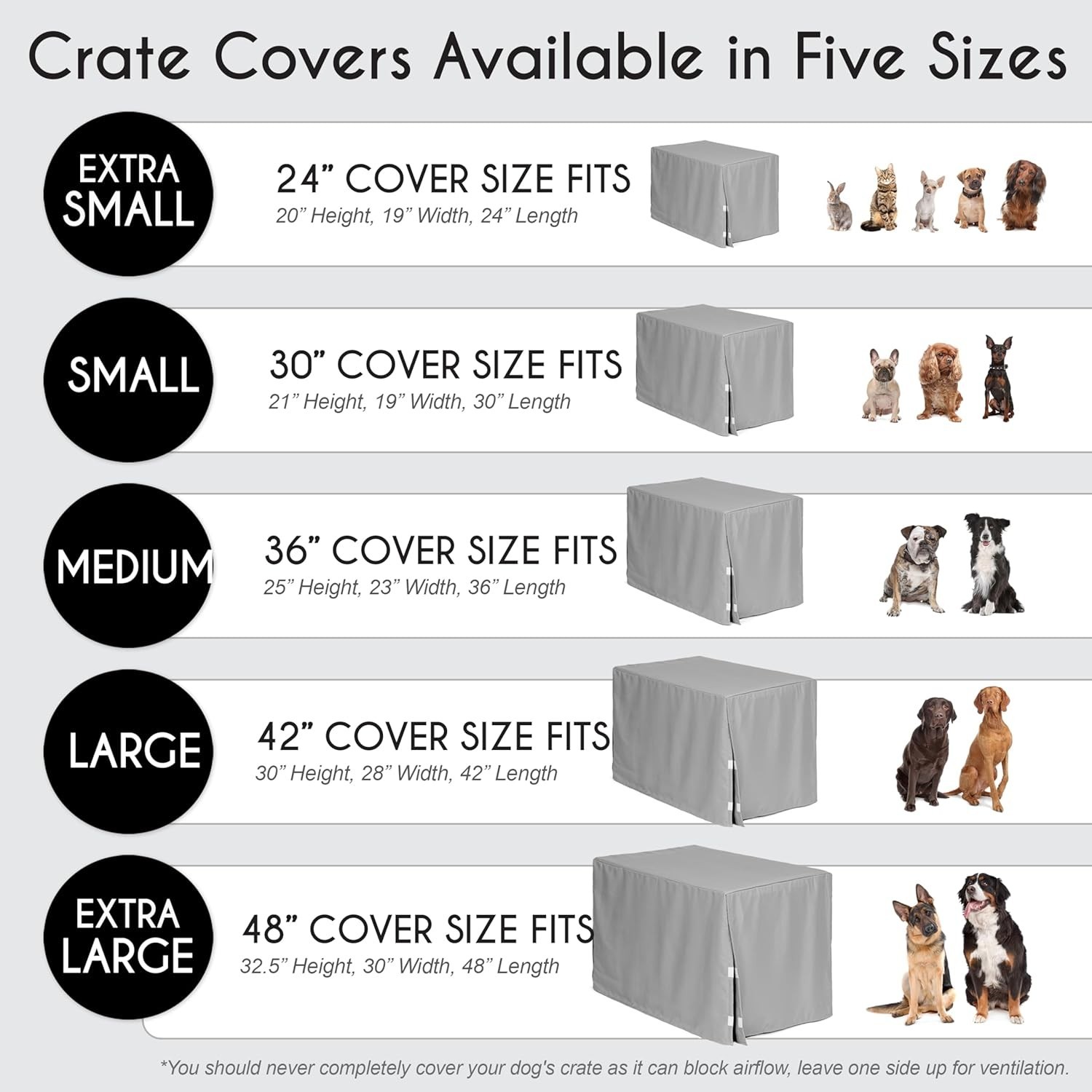 как выглядит Elegant 36in Medium Dog Crate Cover - Modern Geometric Design in Taupe Grey фото
